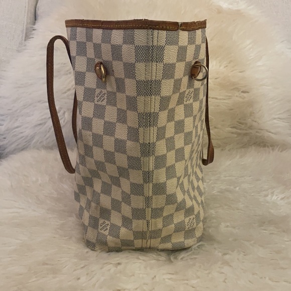 Louis Vuitton Damier Azur MM Neverfull - Picture 3 of 17